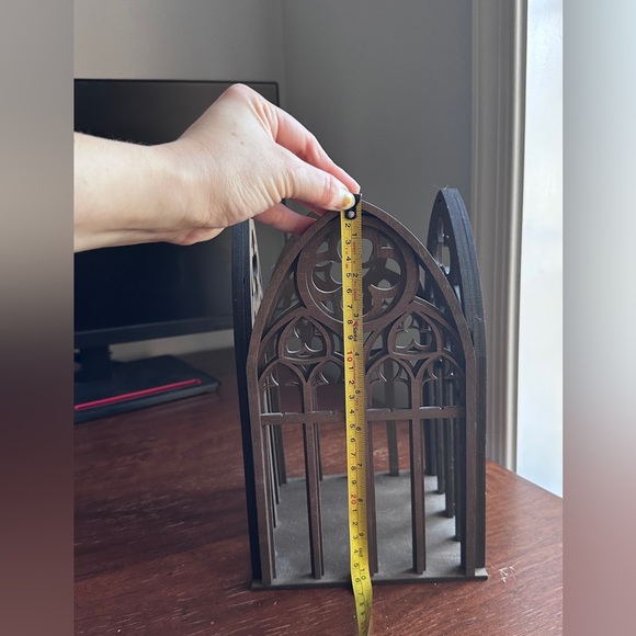 Handmade Gothic Plywood Earring Holder/Sculpture - Picture 5 of 7